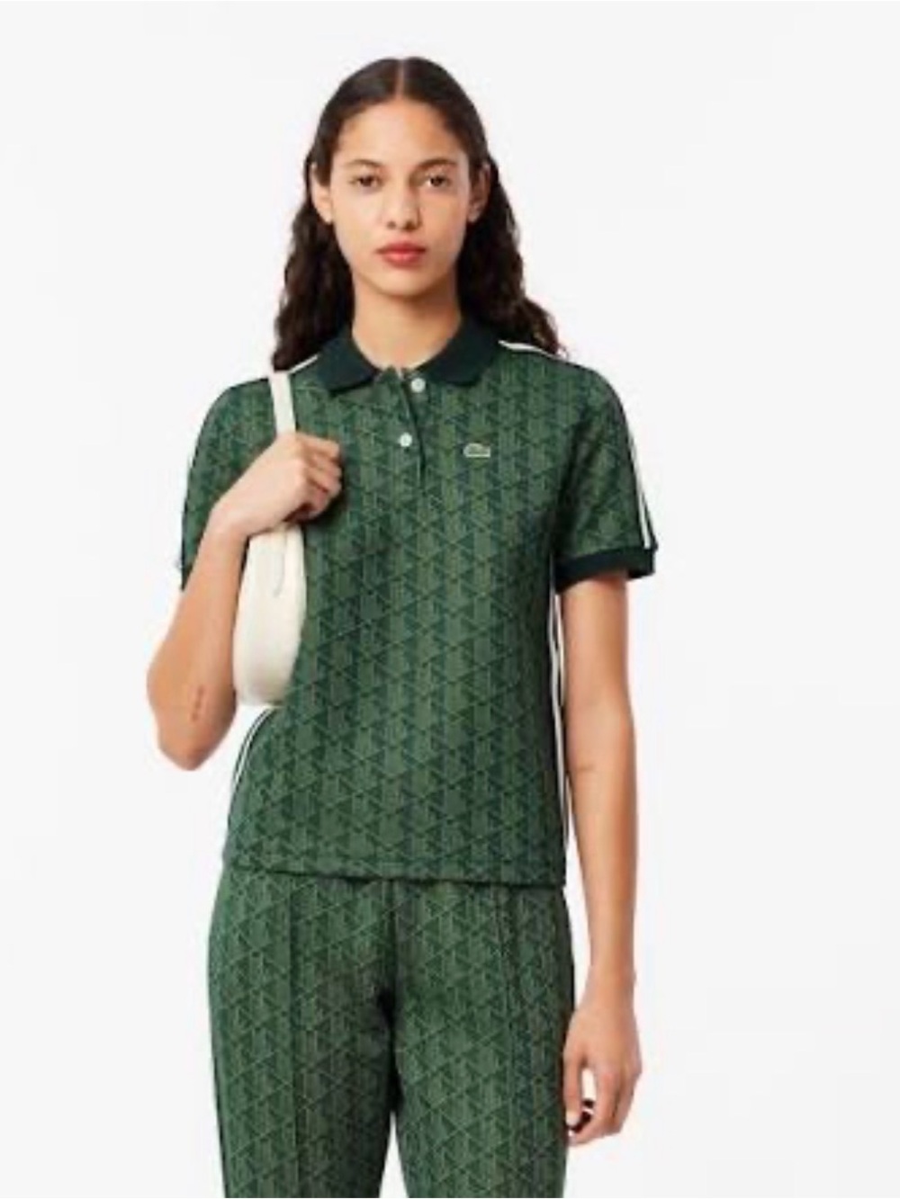 Lacoste Slim Fit Monogram Polo NWT 2 34